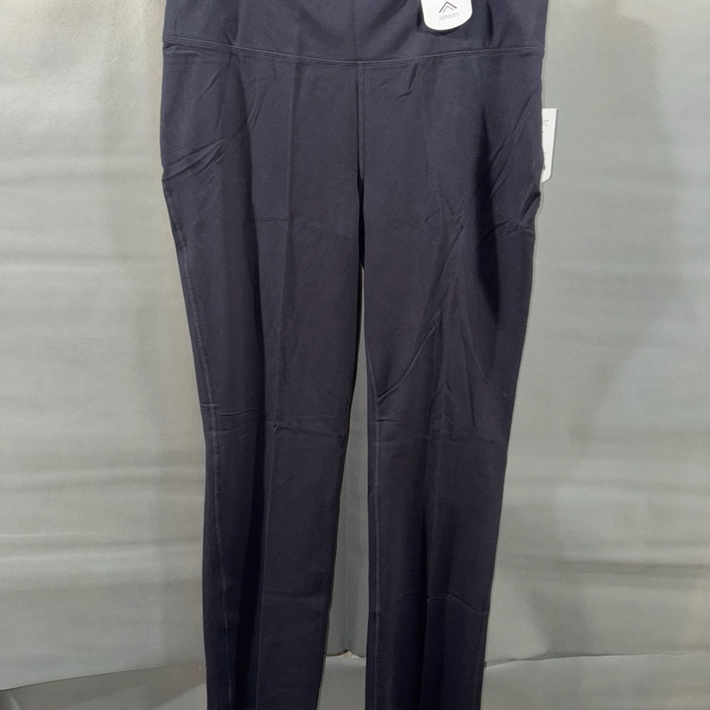 NWT Xersion Studio Black Compression Leggings SZ 2XL Tall
